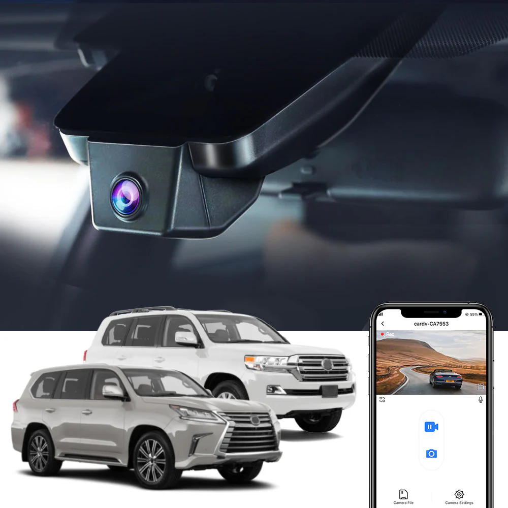 FITCAMX Dash Cam For 2023 Toyota Kakadu