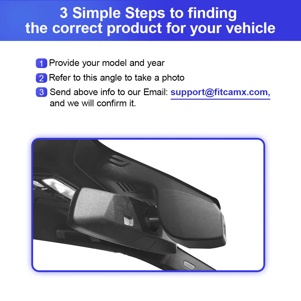 FITCAMX Dash Cam for BMW M2 G87 Facelift 2025 2026 - Image 4
