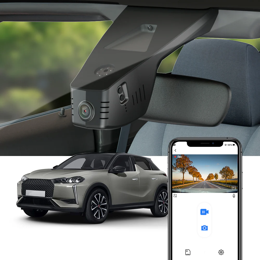 FITCAMX Dash Cam for DS 3, DS 3 CROSSBACK 2022-2026