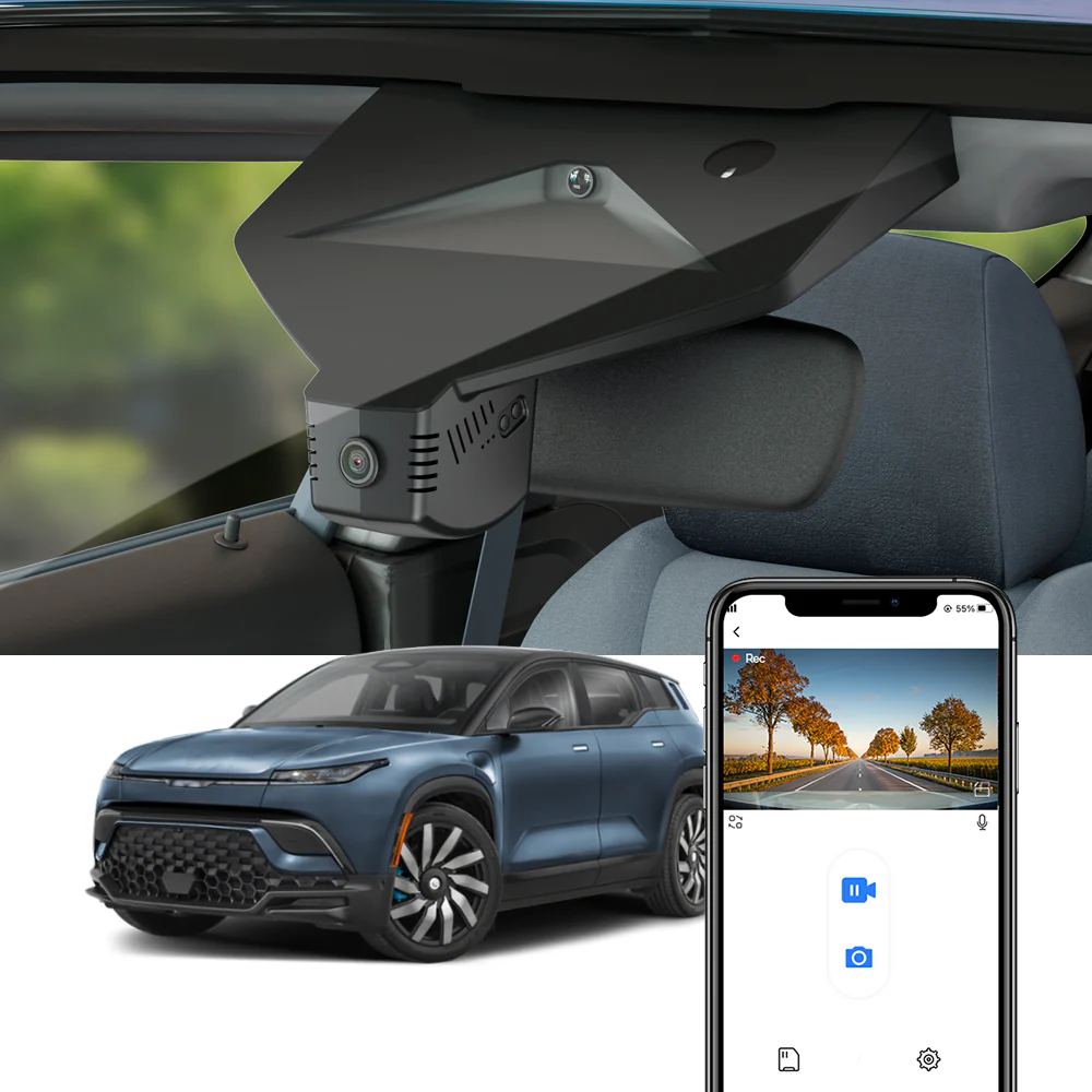 FITCAMX Dash Cam for Fisker Ocean (ONE, ULTRA, EXTREME, SPORT) 2023 2024
