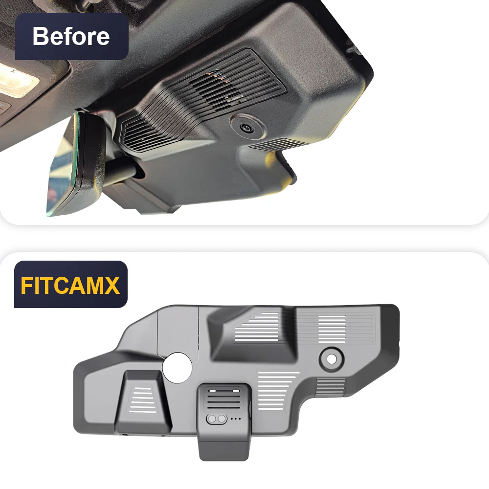 FITCAMX Dash Cam for Ford Mustang 2024-2026 (S650 7th Gen) - Image 2