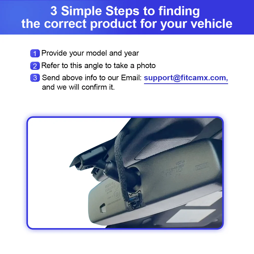 FITCAMX Dash Cam for GMC Sierra, Yukon, 2011-2014 - Image 4