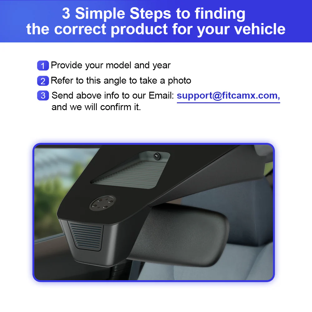 FITCAMX Dash Cam for Honda HR-V ZR-V e:Ny1 2023-2027 3rd Gen - Image 8