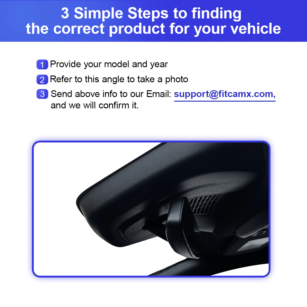 FITCAMX Dash Cam for Honda Prologue 2025-2026 - Image 5