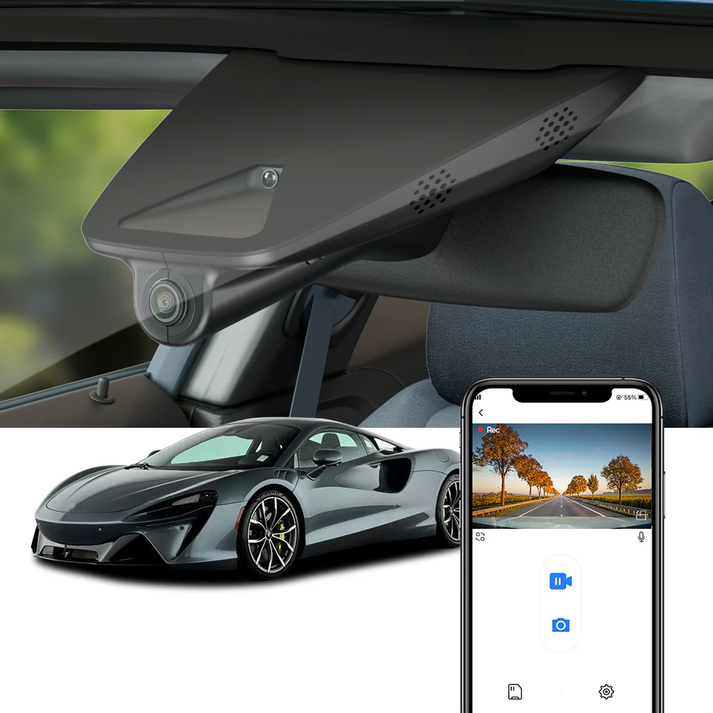 FITCAMX Dash Cam for McLaren Artura 2023-2026