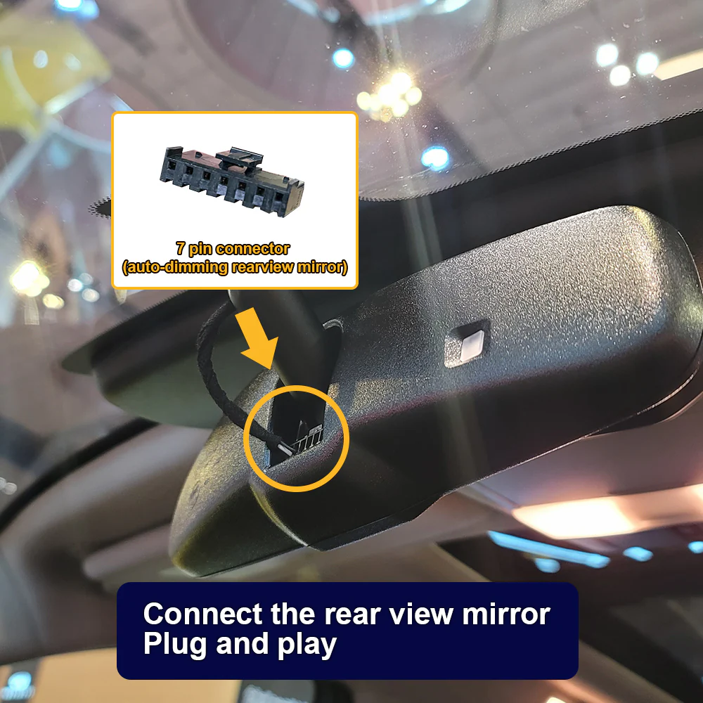 FITCAMX Dash Cam for Mitsubishi Outlander 2019-2025 - Image 3
