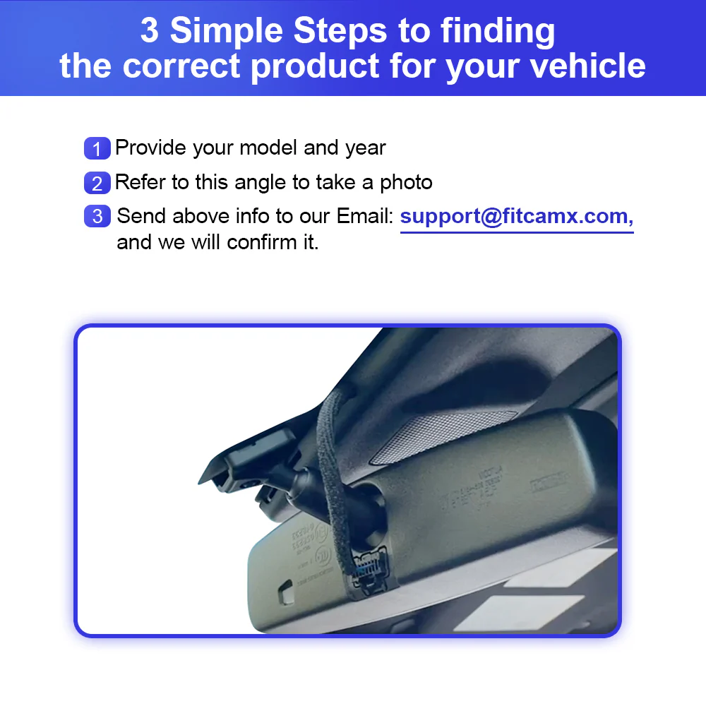 FITCAMX Dash Cam for Ford Explorer 2011 - 2023 - Image 4