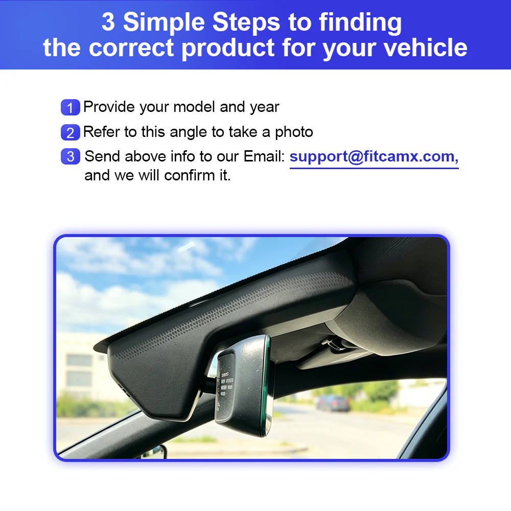 FITCAMX Dash Cam for PEUGEOT 508 2019-2023 - Image 4