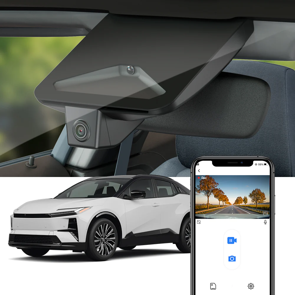 FITCAMX Dash Cam for Toyota C-HR 2026 (BEV, e-TNGA)