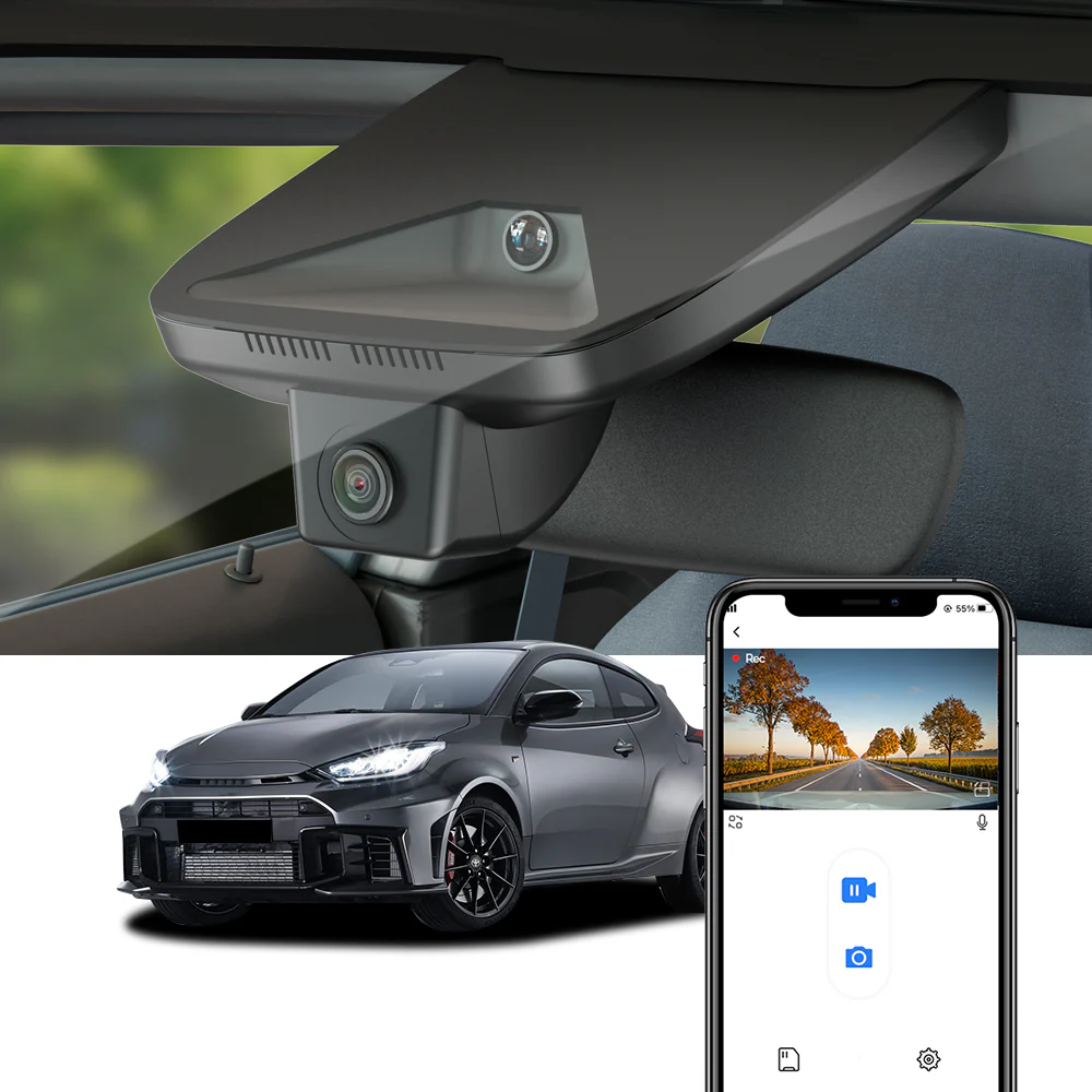 FITCAMX Dash Cam for Toyota GR Yaris (Gen 2) Facelift 2024-2026